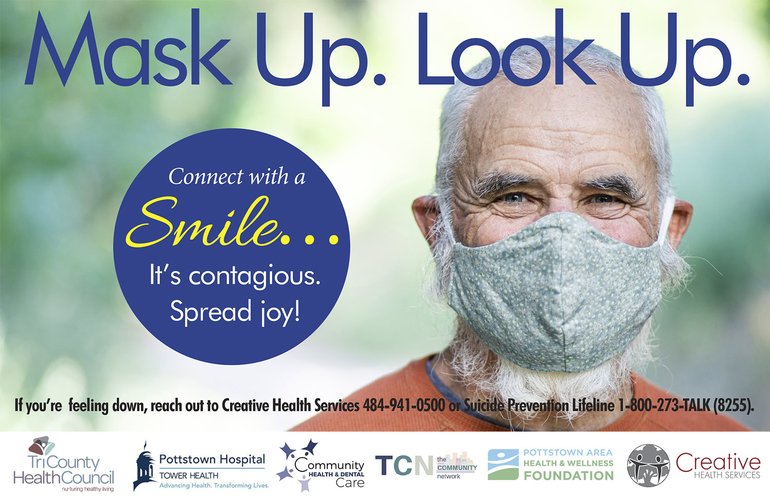 CONNECT WITH A SMILE CAMPAIGN Older Male CONNECT WITH A SMILE CAMPAIGN Older Male